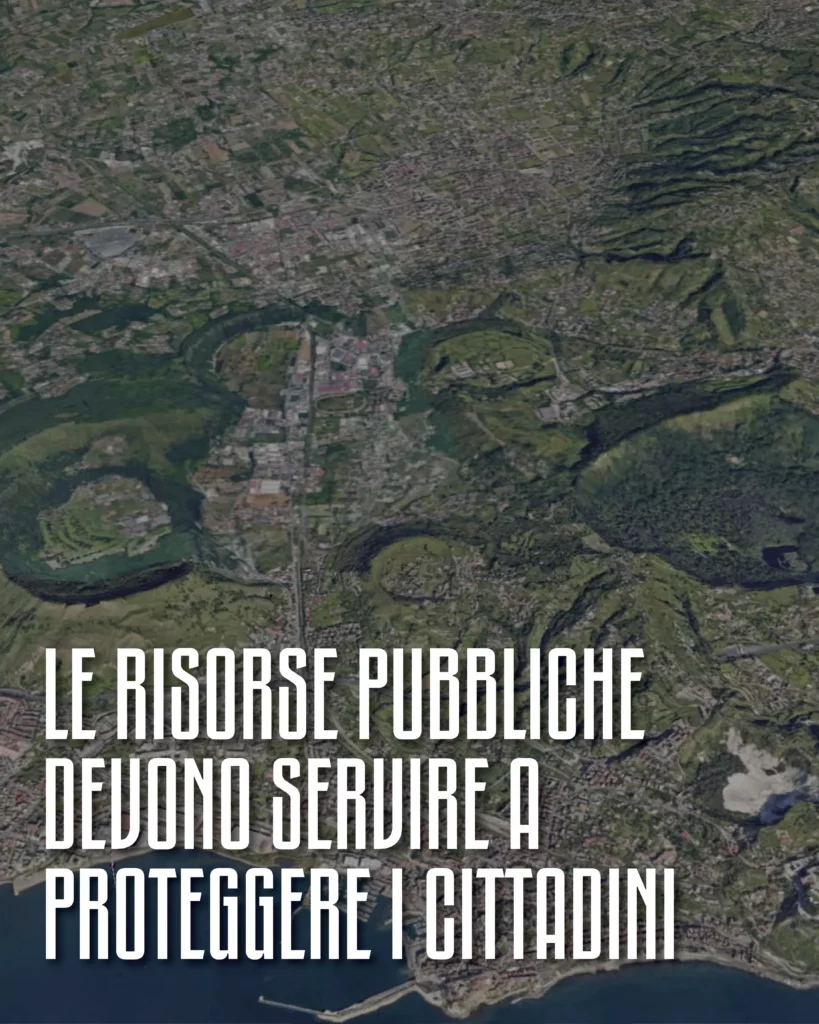 Le risorse pubbliche devono servire a proteggere i cittadini