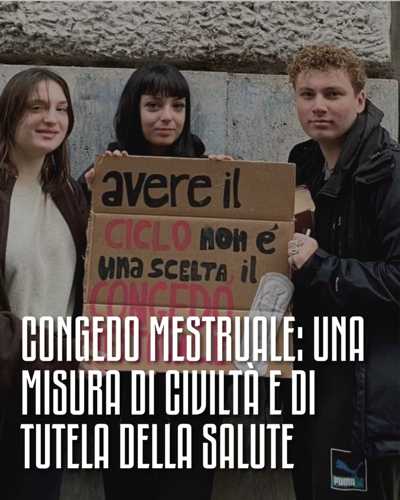 Congedo mestruale: una misura di civiltà e di tutela della salute